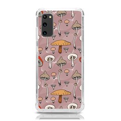 Mushrooms Autumn Fall Pattern Seamless Decorative Samsung Galaxy S20 6 2 Inch Tpu Uv Case by pakminggu