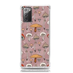 Mushrooms Autumn Fall Pattern Seamless Decorative Samsung Galaxy Note 20 Tpu Uv Case by pakminggu