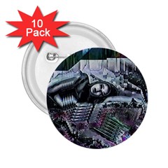 Cyberpunk Drama 2 25  Buttons (10 Pack)  by MRNStudios