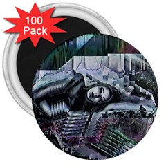 Cyberpunk Drama 3  Magnets (100 Pack) by MRNStudios