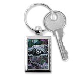 Cyberpunk Drama Key Chain (Rectangle) Front