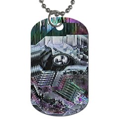 Cyberpunk Drama Dog Tag (two Sides) by MRNStudios