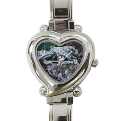 Cyberpunk Drama Heart Italian Charm Watch by MRNStudios