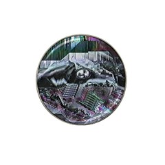 Cyberpunk Drama Hat Clip Ball Marker (4 Pack) by MRNStudios