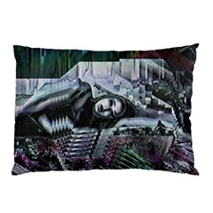 Cyberpunk Drama Pillow Case by MRNStudios