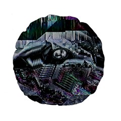 Cyberpunk Drama Standard 15  Premium Flano Round Cushions