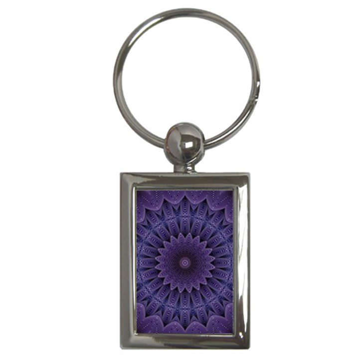 Shape Geometric Symmetrical Symmetry Wallpaper Key Chain (Rectangle)