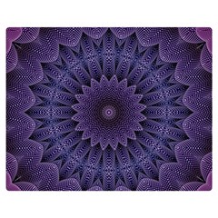 Shape Geometric Symmetrical Symmetry Wallpaper Premium Plush Fleece Blanket (medium) by Bangk1t