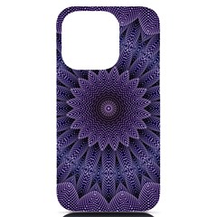 Shape Geometric Symmetrical Symmetry Wallpaper Iphone 14 Pro Black Uv Print Case by Bangk1t