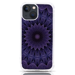 Shape Geometric Symmetrical Symmetry Wallpaper Iphone 13 Mini Tpu Uv Print Case by Bangk1t