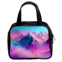 Landscape Mountain Colorful Nature Classic Handbag (two Sides) by Ravend