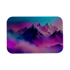 Landscape Mountain Colorful Nature Open Lid Metal Box (silver)   by Ravend