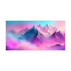 Landscape Mountain Colorful Nature Yoga Headband by Ravend