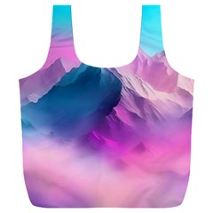 Landscape Mountain Colorful Nature Full Print Recycle Bag (xxxl) by Ravend