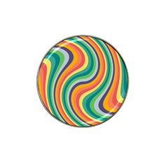 Swirl Twirl Rainbow Retro Hat Clip Ball Marker (10 Pack) by Ravend