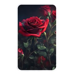 Rose Flower Plant Red Memory Card Reader (rectangular) by Ravend