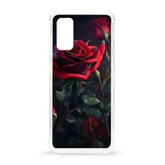 Rose Flower Plant Red Samsung Galaxy S20 6 2 Inch Tpu Uv Case by Ravend