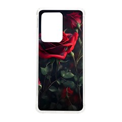 Rose Flower Plant Red Samsung Galaxy S20 Ultra 6 9 Inch Tpu Uv Case by Ravend