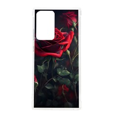 Rose Flower Plant Red Samsung Galaxy Note 20 Ultra Tpu Uv Case by Ravend