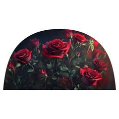 Rose Flower Plant Red Anti Scalding Pot Cap by Ravend