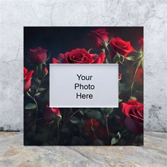 Rose Flower Plant Red White Box Photo Frame 4  X 6  by Ravend