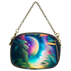 Jungle Moon Light Plants Space Chain Purse (one Side) by Ravend