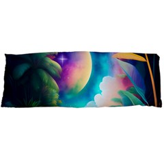 Jungle Moon Light Plants Space Body Pillow Case Dakimakura (two Sides) by Ravend