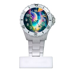 Jungle Moon Light Plants Space Plastic Nurses Watch by Ravend