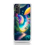 Jungle Moon Light Plants Space Samsung Galaxy S20 6.2 Inch TPU UV Case Front