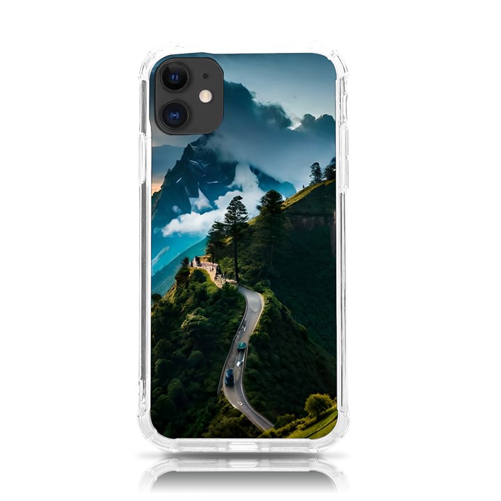 Nature Mountain Valley iPhone 11 TPU UV Print Case