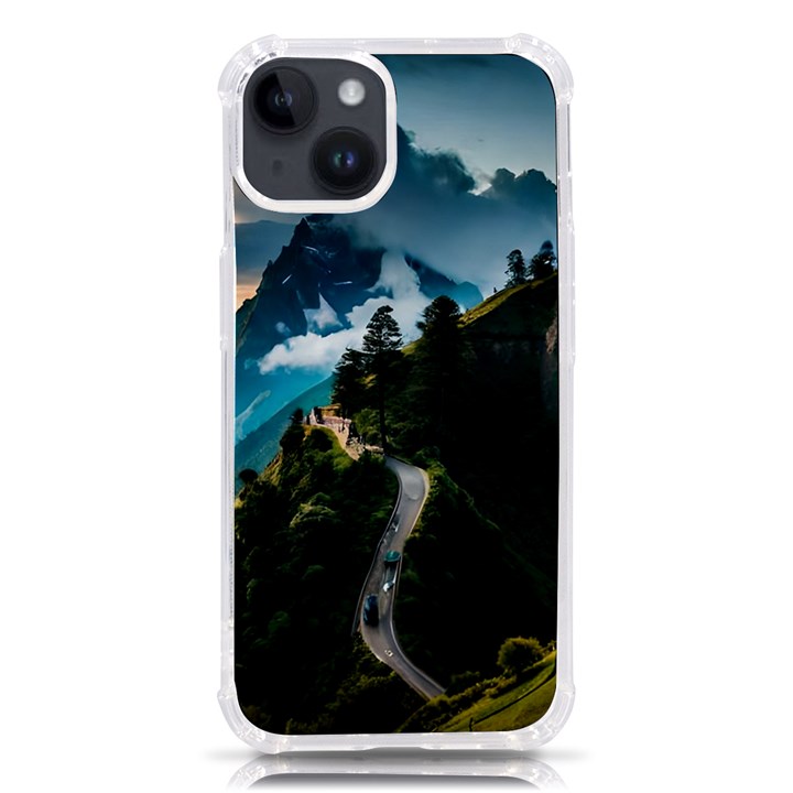 Nature Mountain Valley iPhone 14 TPU UV Print Case