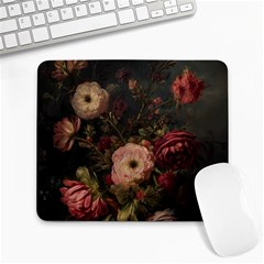 Flower Nature Background Bloom Large Mousepad by Ravend