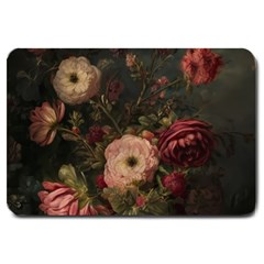 Flower Nature Background Bloom Large Doormat by Ravend