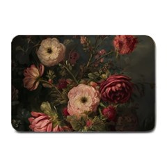 Flower Nature Background Bloom Plate Mats by Ravend