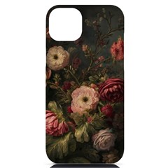 Flower Nature Background Bloom Iphone 14 Plus Black Uv Print Case by Ravend