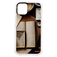 Desk Book Inkwell Pen Iphone 12 Mini Tpu Uv Print Case	 by Ravend