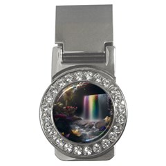 Waterfall Rainbow Money Clips (cz)  by Ravend