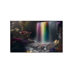 Waterfall Rainbow Sticker (rectangular) by Ravend