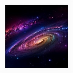 Universe Space Star Rainbow Medium Glasses Cloth (2 Sides) by Ravend