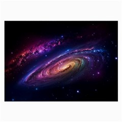 Universe Space Star Rainbow Large Glasses Cloth by Ravend