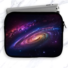 Universe Space Star Rainbow Apple Ipad 2/3/4 Zipper Cases by Ravend