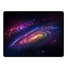 Universe Space Star Rainbow Two Sides Fleece Blanket (small) by Ravend