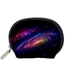 Universe Space Star Rainbow Accessory Pouch (small) by Ravend