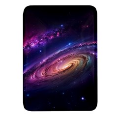 Universe Space Star Rainbow Rectangular Glass Fridge Magnet (4 Pack) by Ravend