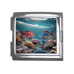 Fish Sea Ocean Mega Link Italian Charm (18mm) by Ravend