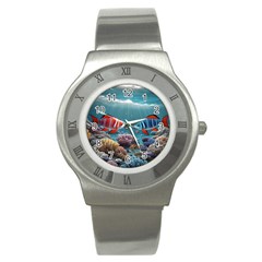 Fish Sea Ocean Stainless Steel Watch by Ravend