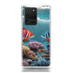 Fish Sea Ocean Samsung Galaxy S20 Ultra 6 9 Inch Tpu Uv Case by Ravend