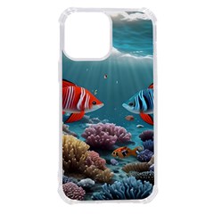 Fish Sea Ocean Iphone 13 Pro Max Tpu Uv Print Case