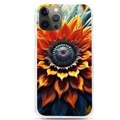 Flower Plant Geometry Iphone 12 Pro Max Tpu Uv Print Case by Ravend