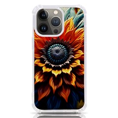 Flower Plant Geometry Iphone 13 Pro Tpu Uv Print Case by Ravend